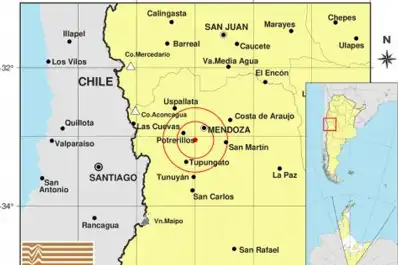 Dos fuertes sismos sacudieron la provincia de Mendoza durante la noche y la madrugada