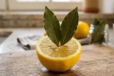El secreto del limón con hojas de laurel: por qué es ideal para los ambientes del hogar