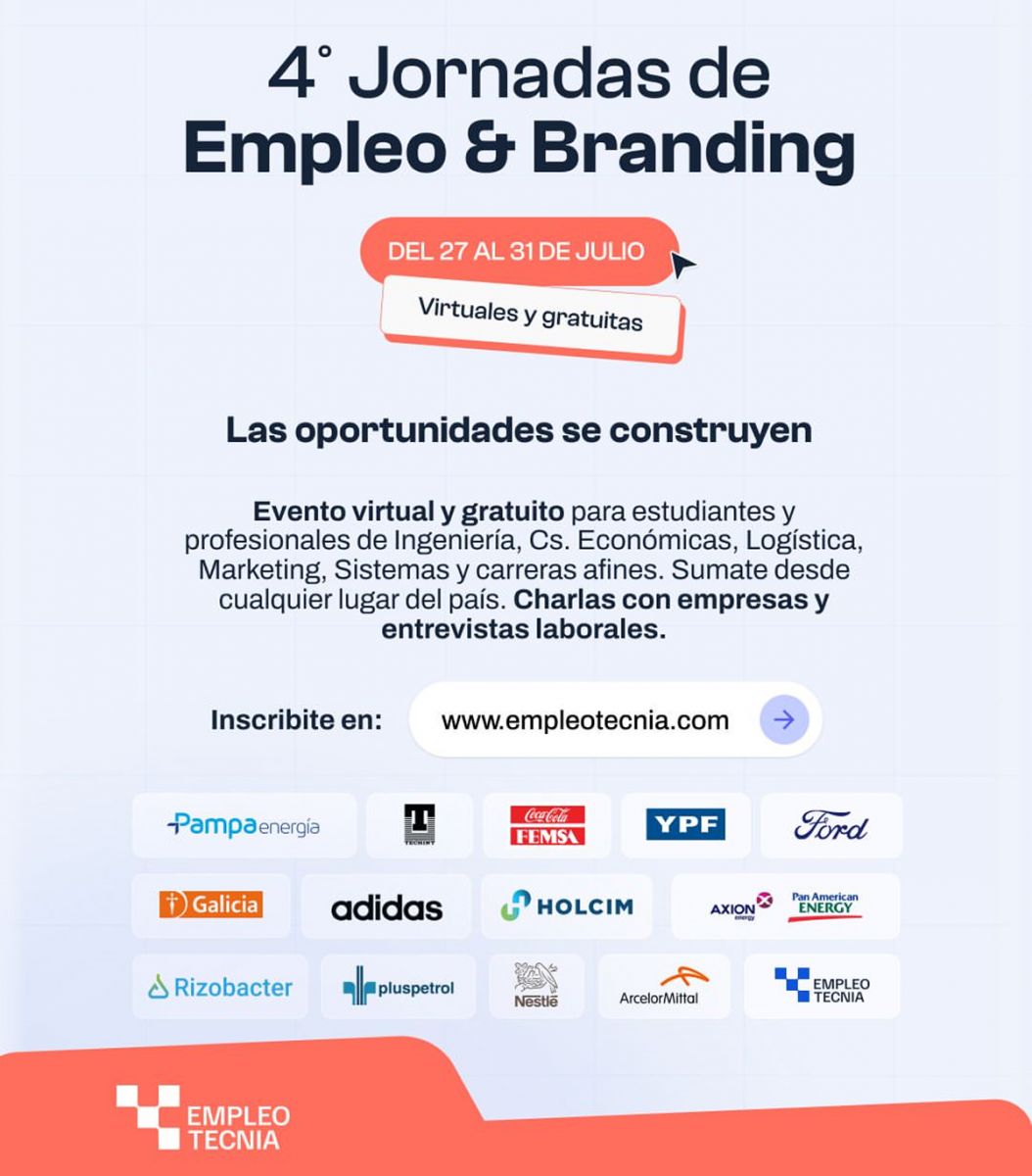 OPORTUNIDADES. Las jornadas reúnen a estudiantes y graduados con empresas de distintos sectores.