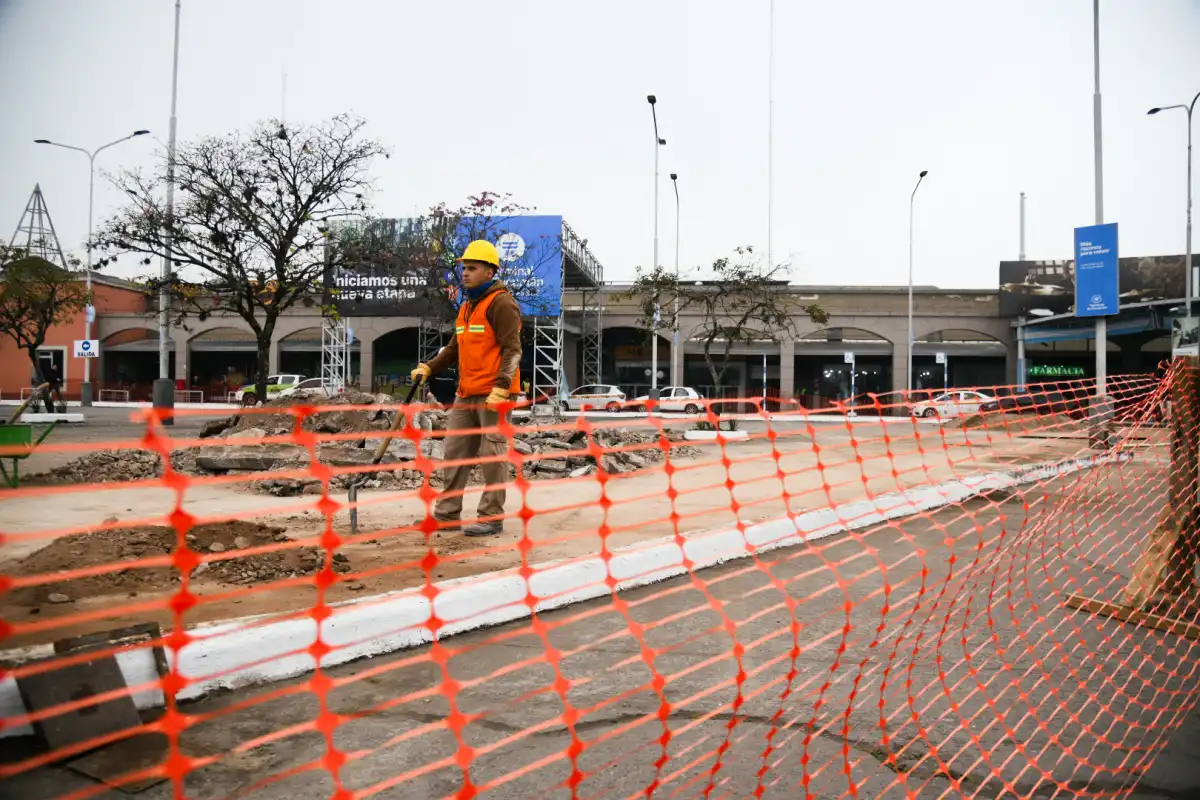 Cómo avanzan las obras de remodelación de la Terminal de Ómnibus de Tucumán