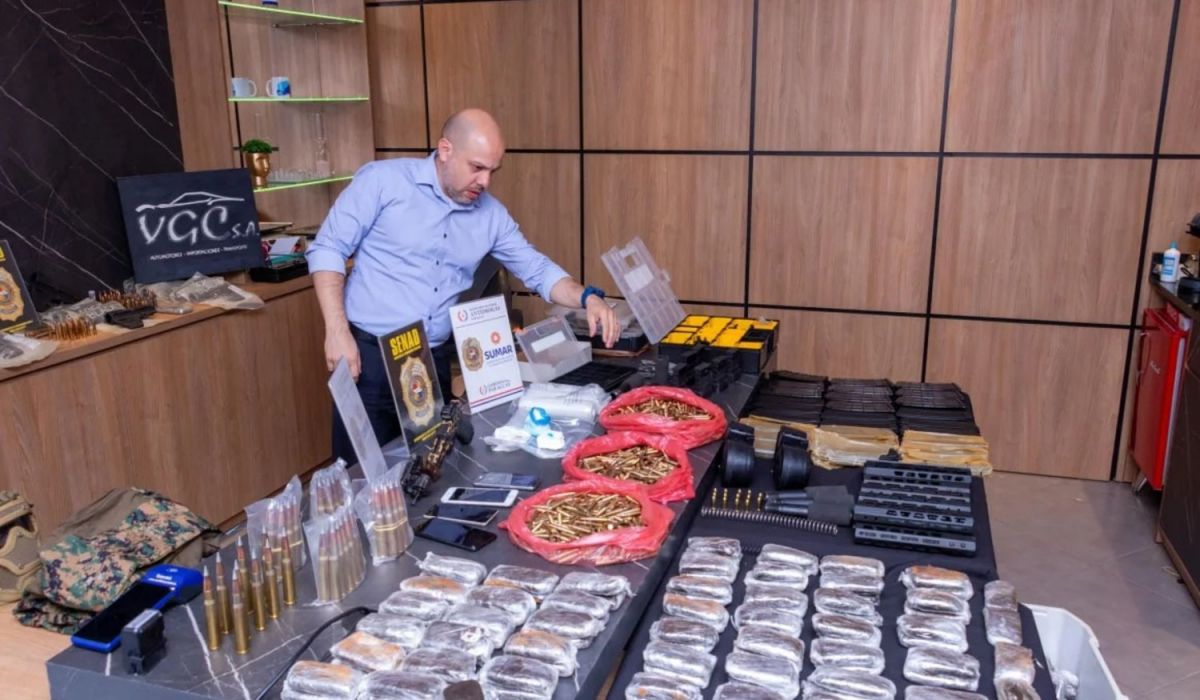 ACTIVIDADES. La organización criminal brasileña está vinculada al narcotráfico y al tráfico internacional de armas.