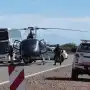 La última foto del helicóptero antes de la tragedia en San Juan: fue enviada minutos antes del accidente