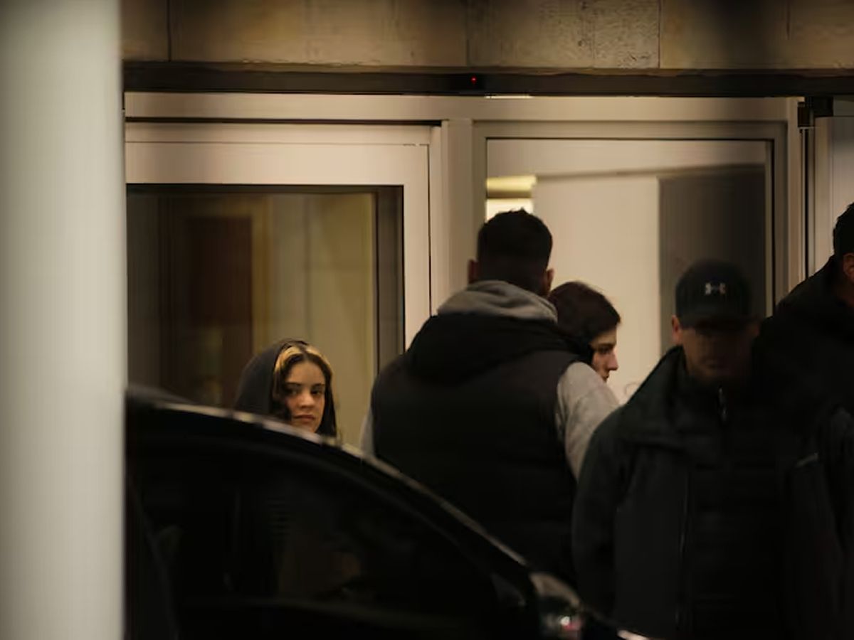 Así fue la llegada de Rosalía a Argentina