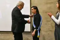 El premio que le cambió la vida: ganó una beca para estudiar y hoy es escolta de su universidad