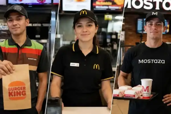 Cuánto cobran los empleados de McDonald's, Burger King y Mostaza en agosto de 2026: la nueva escala salarial