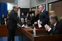 Los nuevos vocales del Tribunal Oral Federal prometieron acelerar la tramitación de causas
