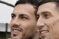 Leandro Paredes y Ángel Di María protagonizaron un emotivo reencuentro que se volvió viral