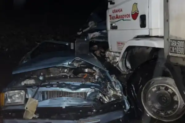 Tragedia en una ruta bonaerense: siete muertos, entre ellos tres menores, tras un choque frontal