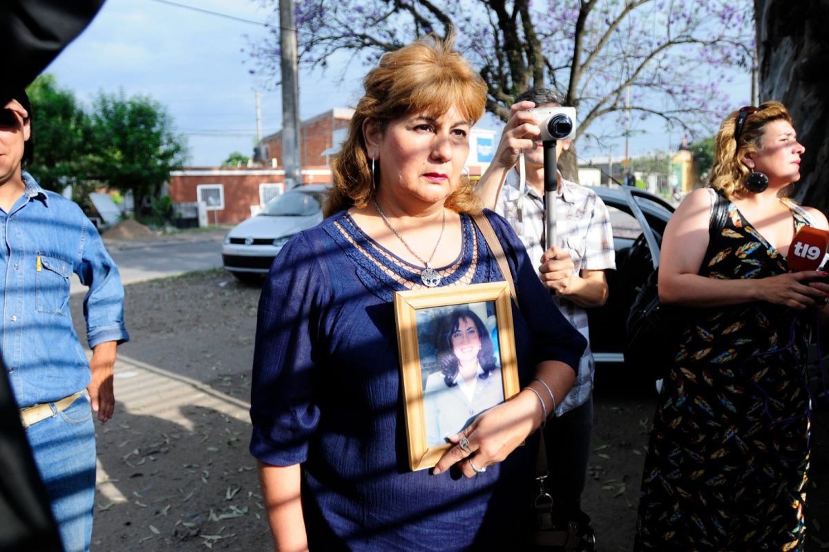 ETERNO DOLOR. Por una cuestión legal, Liliana Argañaraz no pudo ser la querellante en la causa.