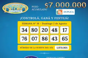 Los Números de Oro de LA GACETA del 2 de agosto de 2026
