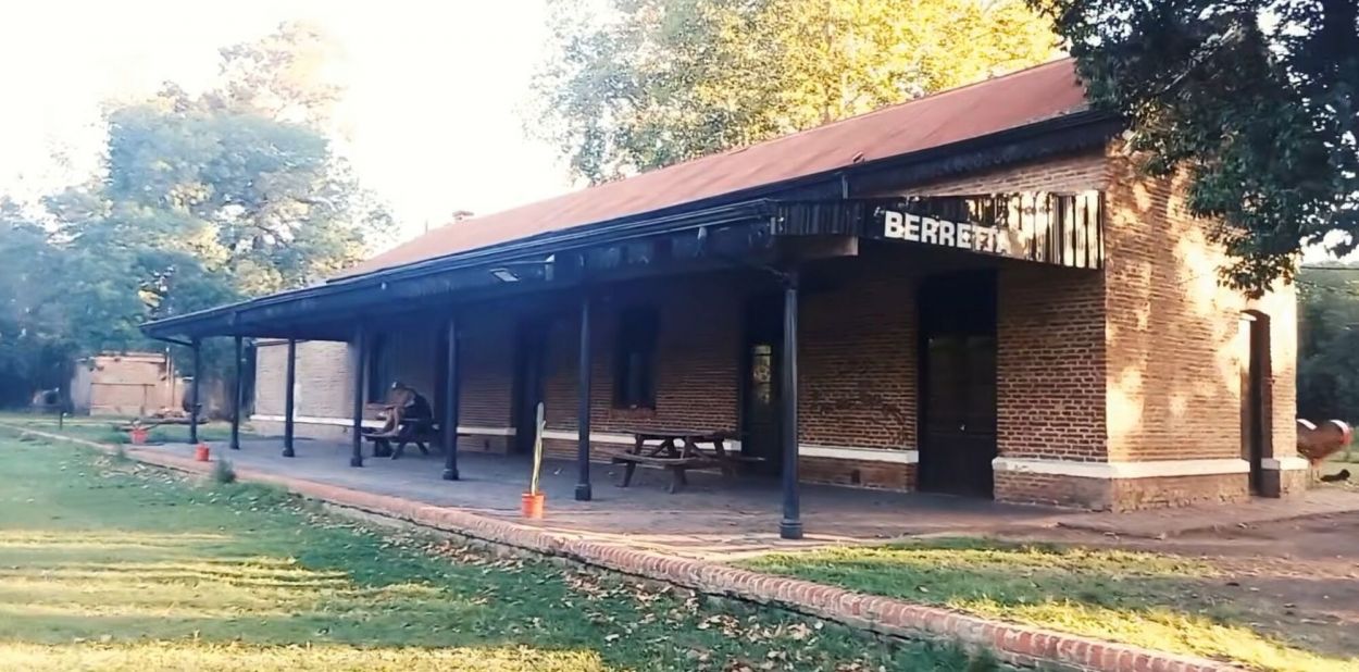 LA ESTACIÓN. Después de años de abandono, fue recuperada.