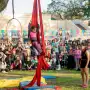 Encuentro de talleres artísticos en el Parque 9 de Julio