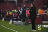 Falcioni valoró el punto en Parque Patricios, pero lamentó la lesión de Leandro Díaz: Hay que mirar el vaso medio lleno