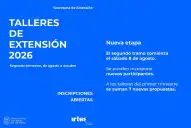 La Facultad de Artes abrió talleres de fotografía, IA, teatro y cerámica: cómo inscribirse