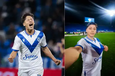 Thiago Aguirre, la joya tucumana que hizo historia en Vélez: con 17 años marcó el gol del triunfo ante Independiente
