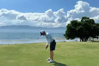 El salteño que busca atraer turistas a El Salvador a través del golf