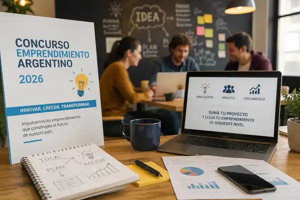 Emprendimiento Argentino 2026: cómo competir por viajes, becas y mentorías