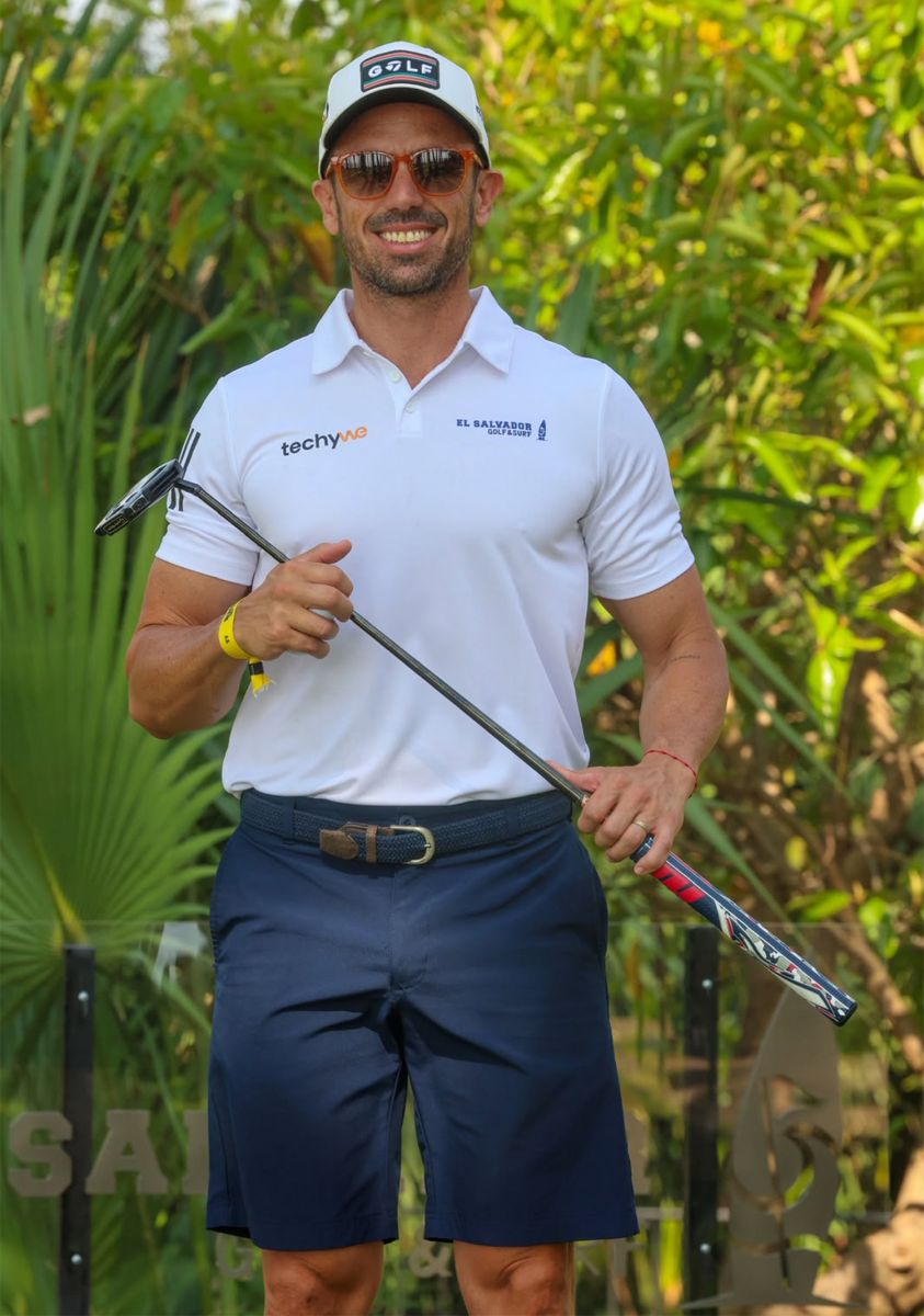 El salteño que busca atraer turistas a El Salvador a través del golf