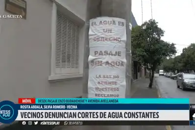 La odisea de los tucumanos que pasan hasta 12 horas sin agua: “Es imposible vivir así”