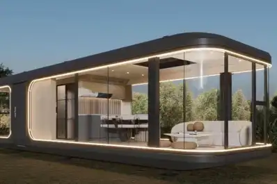La nueva moda de las casa chinas: tres cápsulas habitacionales que llegan al sur argentino