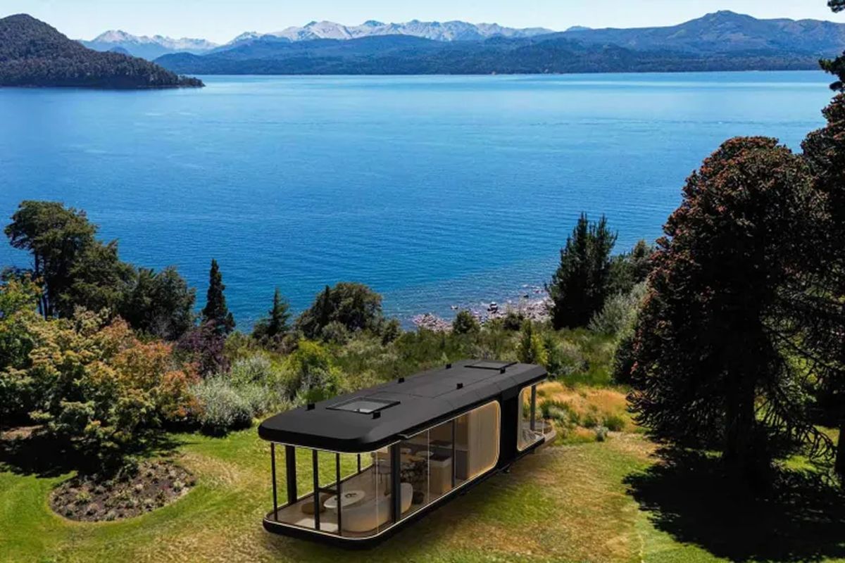 La nueva moda de las casa chinas: tres cápsulas habitacionales que llegan al sur argentino