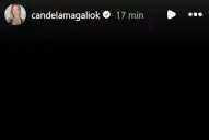 Candela Arizaga posteó un mensaje sobre lo sucedido en el departamento de Pablo Moyano