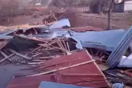 Tafí del Valle quedó bajo el impacto del viento zonda: voladuras de techos, postes caídos e incendios