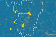 Frente frío en Tucumán: cómo estará el clima tras la alerta por vientos intensos del Servicio Meteorológico