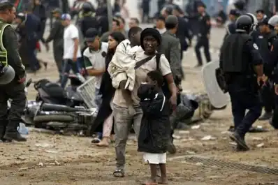 Más de 1.100 niños migrantes siguen en Ceuta