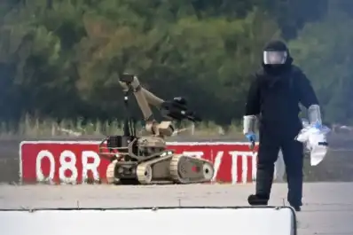 Dron explosivo en Alemania