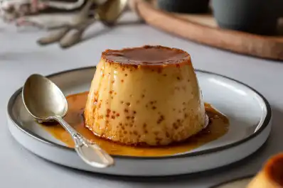 Cómo hacer flan de naranja sin harina ni azúcar en la freidora de aire: la receta saludable