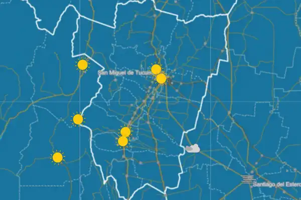 Frente frío en Tucumán: cómo estará el clima tras la alerta por vientos intensos del Servicio Meteorológico