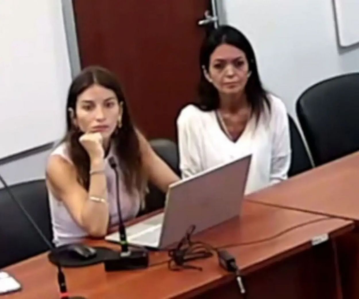 ACUSADA. Gordillo (derecha) mantenía una relación sentimental con Sosa.