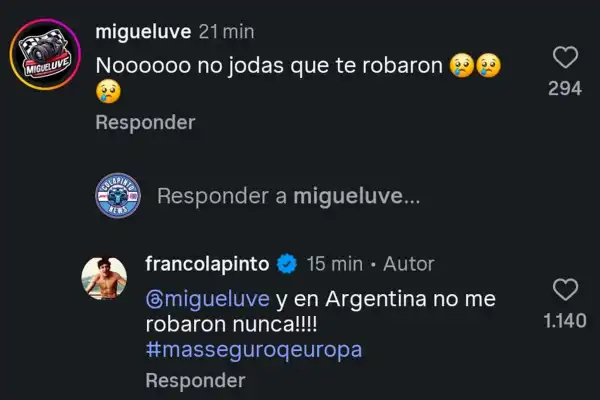 En Argentina no me pasó nunca: el descargo de Franco Colapinto tras el robo en Italia