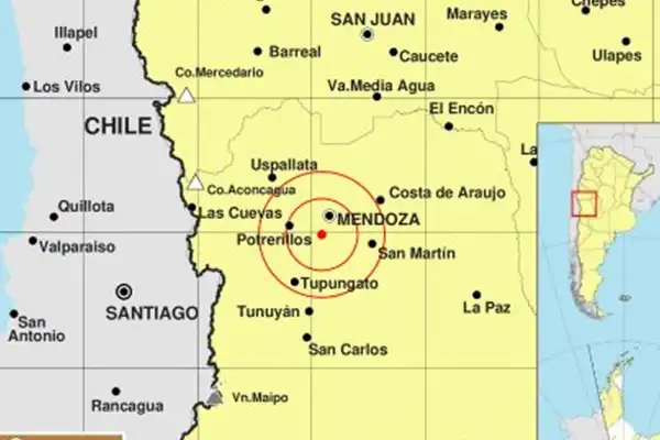 Mendoza volvió a temblar: un sismo de 4.5 sorprendió y se sintió a más de 200 kilómetros