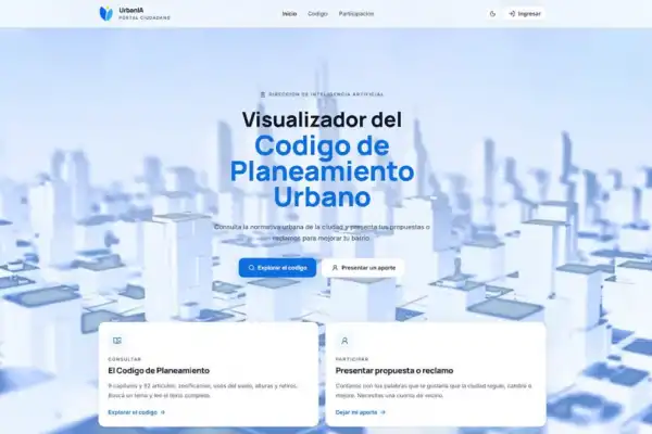 UrbanIA: proponen lanzar un sitio para que la IA explique el Código de Planeamiento Urbano de la Capital