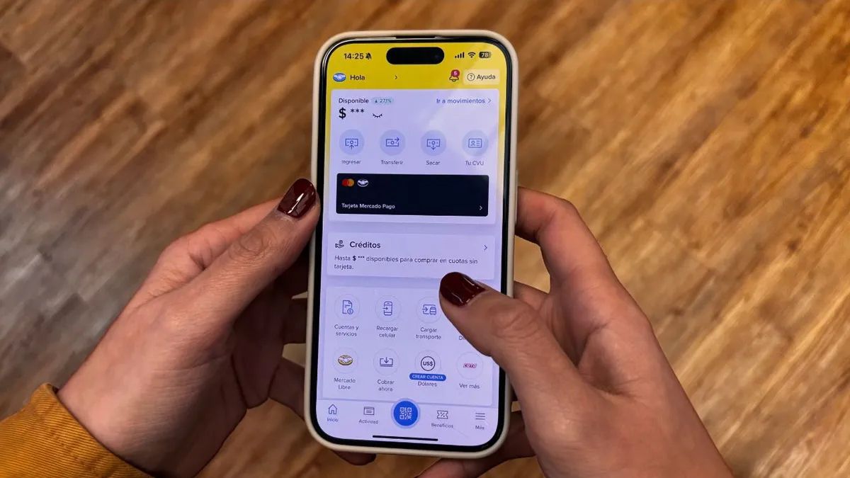 BILLETERA VIRTUAL. Aparece como una de las alternativas más accesibles para financiar gastos cotidianos.