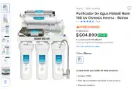 La Anmat prohibió un equipo potabilizador de agua considerado un riesgo para la salud
