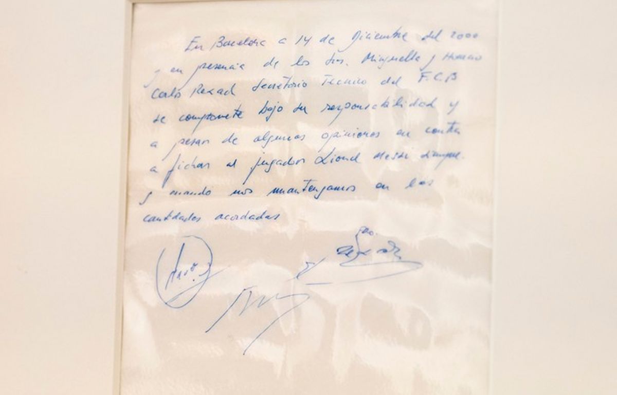 El emotivo recuerdo de Carles Rexach sobre Jorge Messi y la historia detrás del contrato en una servilleta