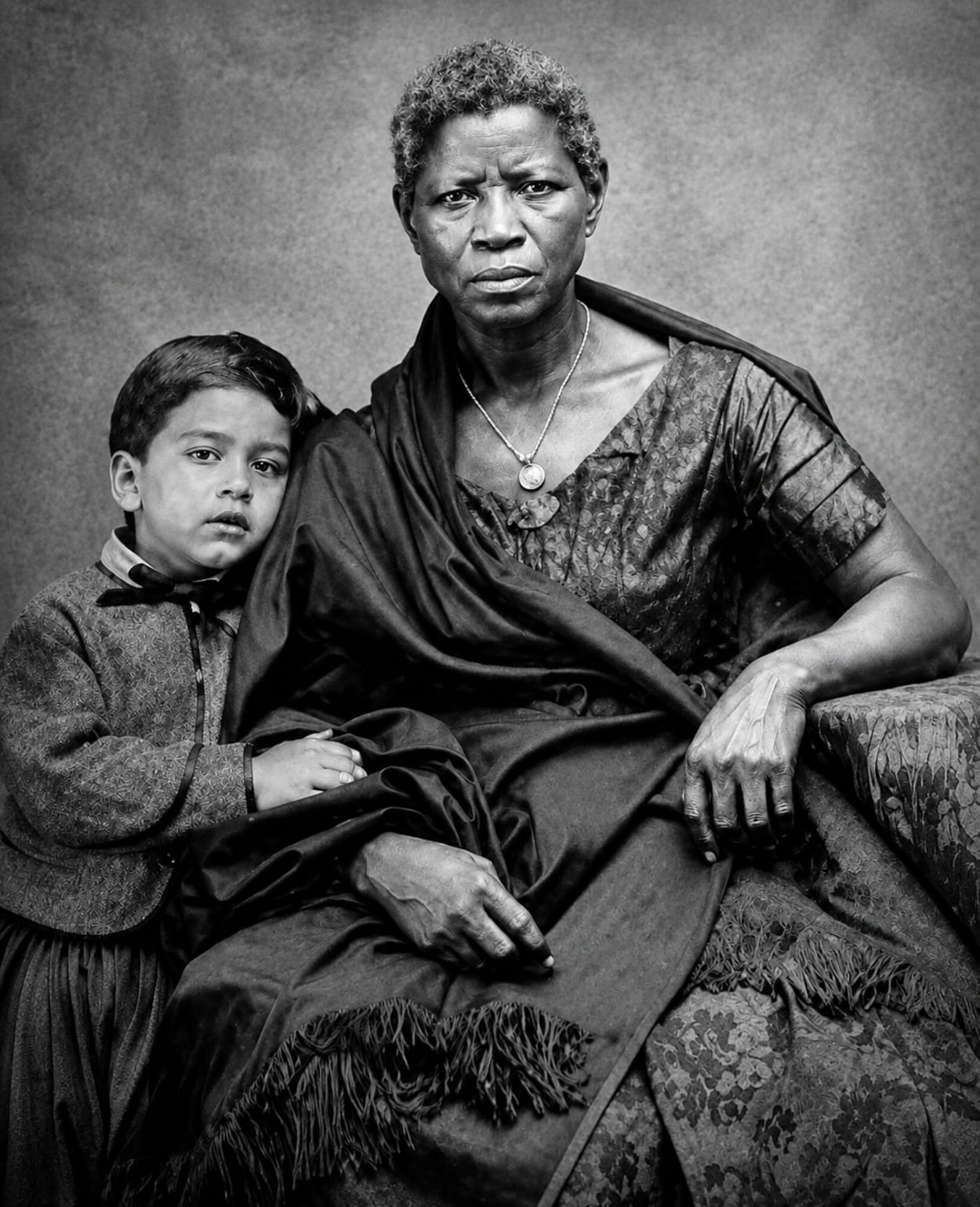 RELACIÓN ESPECIAL. Las nanas afrodescendientes cuidaban a los niños.