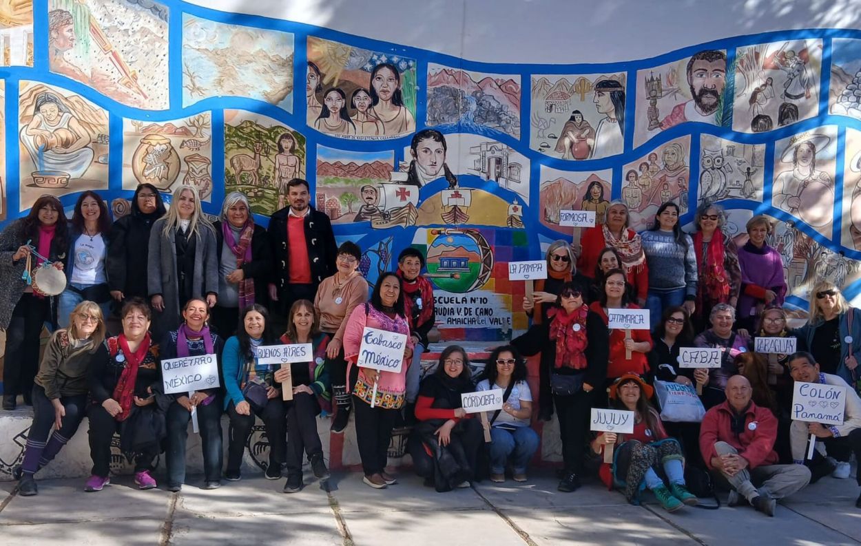 AMAICHA. Los participantes del evento compartieron talleres y relatos.