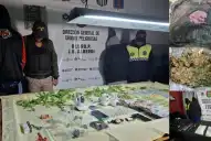 Golpe al narcomenudeo en Aguilares: decomisaron cocaína, marihuana y tusi en dos allanamientos