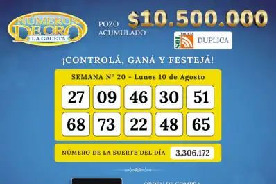 Los Números de Oro de LA GACETA