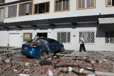 Un potente terremoto de magnitud 7,4 sacudió Colombia: hay heridos y graves daños en varias ciudades