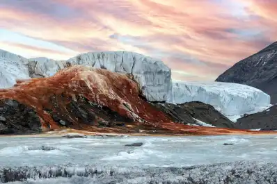 La ciencia habría revelado el origen de las “Cataratas de Sangre” de la Antártida: qué descubrieron