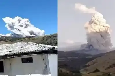 Terremoto en Colombia: el Volcán Puracé emitió cenizas y gases y suspendieron los vuelos en Popayán