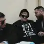 El curioso dibujo que hizo Pity Álvarez mientras esperaba el inicio del juicio