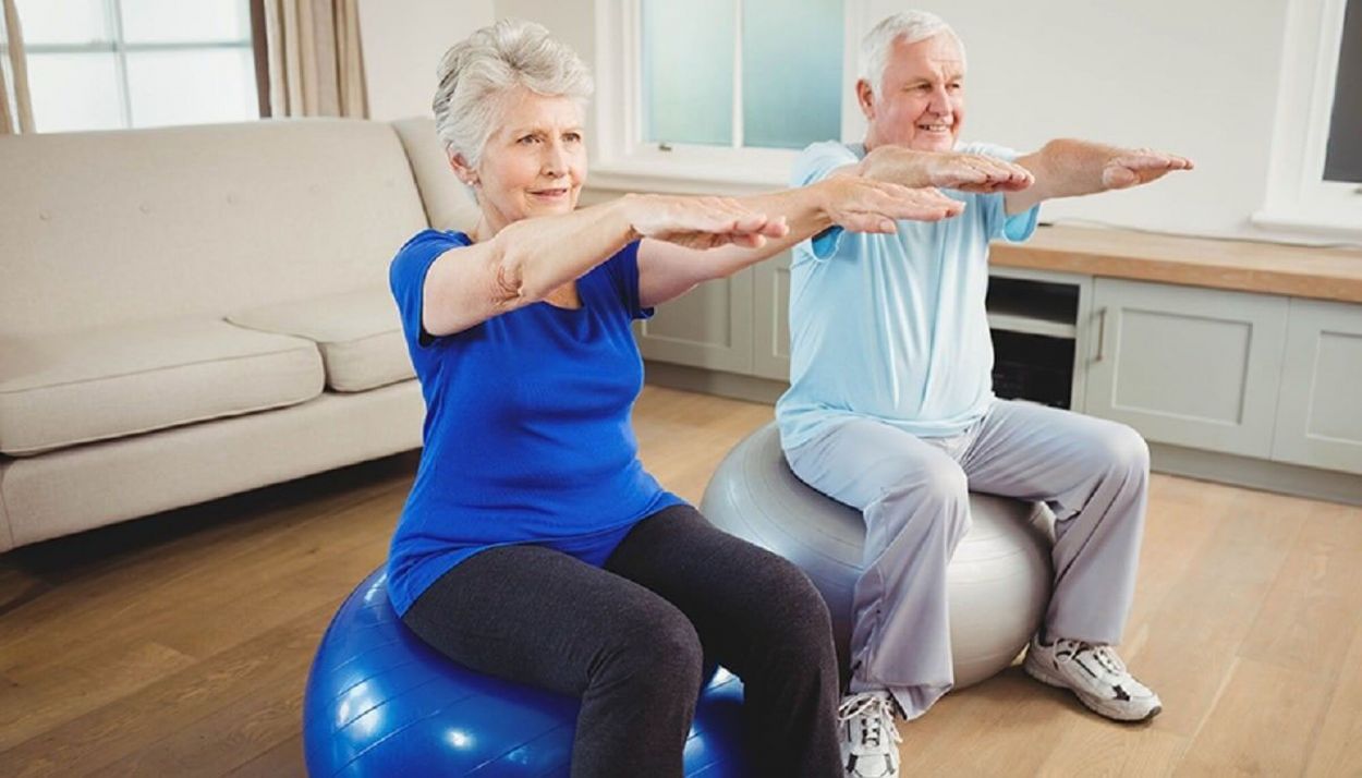 EN MOVIMIENTO. El ejercicio es esencial para conservar la autonomía y prevenir la pérdida de masa muscular.