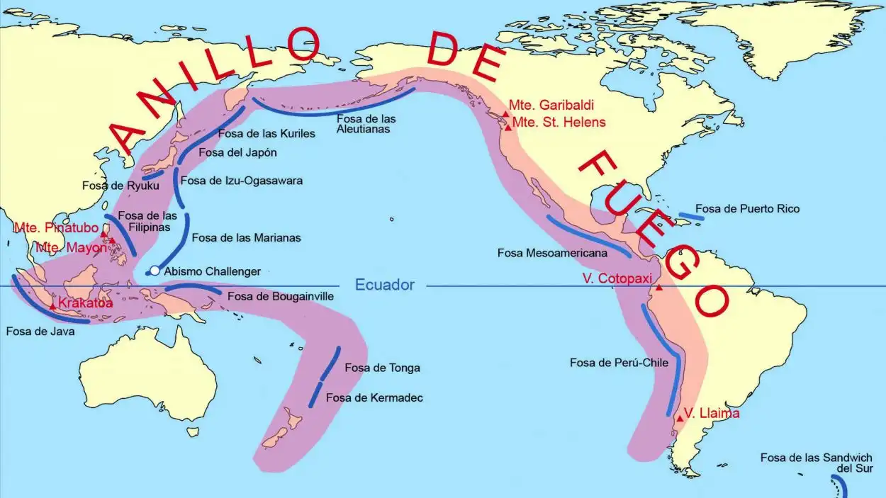 Por qué Colombia tiembla tanto: la confluencia de tres placas tectónicas y el Anillo de Fuego del Pacífico