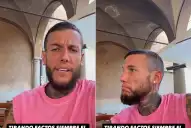Alex Caniggia acusó a Solange Abraham de ser la “mimosa” de un productor de Gran Hermano